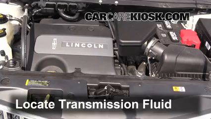 2011 Lincoln MKX 3.7L V6 Transmission Fluid Check Fluid Level